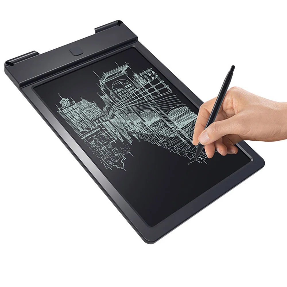Efex Intelligence 4 цвета доска планшет креативный lcd вручную нарисованный рисунок портативный 9 дюймов один ключ Erasure Memo