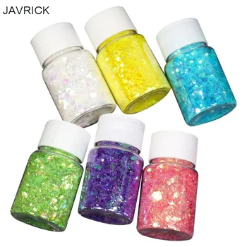 

6 Pcs/set Glitter Filling Material Epoxy Filler Decoration Ornaments DIY Tool Sequin Resin Mold Accessories
