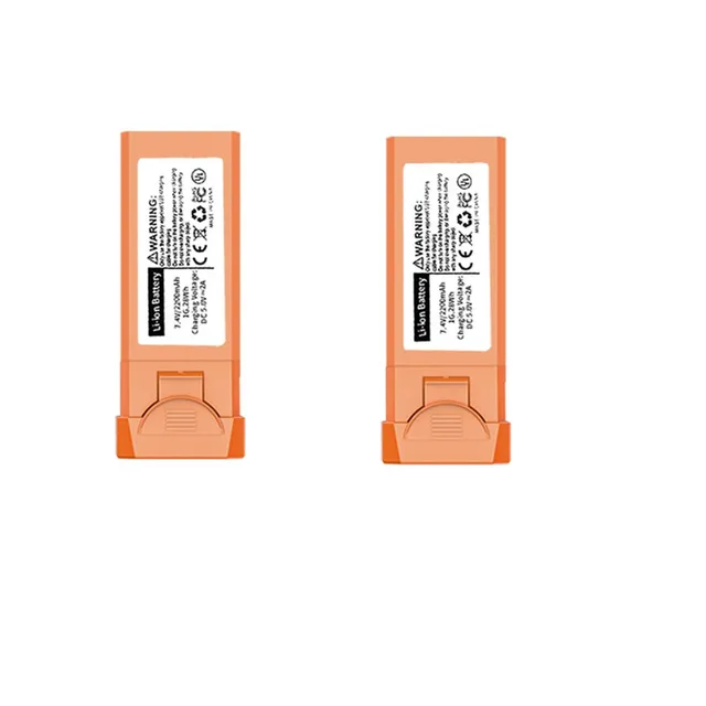 L900 PRO SE Drone Spare Part 7.4V 2200mAh Battery/Propeller/Arm For L900 Pro SE Accessories L900 PRO SE Avoidance Drone  Battery 2PCS Orange Battery