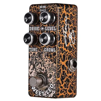 

ELOS-XVIVE O2 Guitar Effect Pedal Overdrive Guitar Pedal Full Metal Shell True Bypass Guitar Parts & Accessories