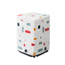 PEVA стиральная машина покрывает верхней загрузки Стиральная машина/сушилка защита от пыли для дома молнии прочный, водонепроницаемый, моющийся 60*56*83 см