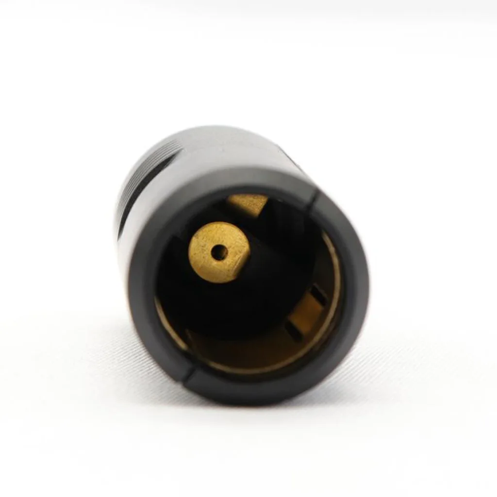 EU Plug for Moto DIN Socket to Cigarette Lighter Converter Adaptor