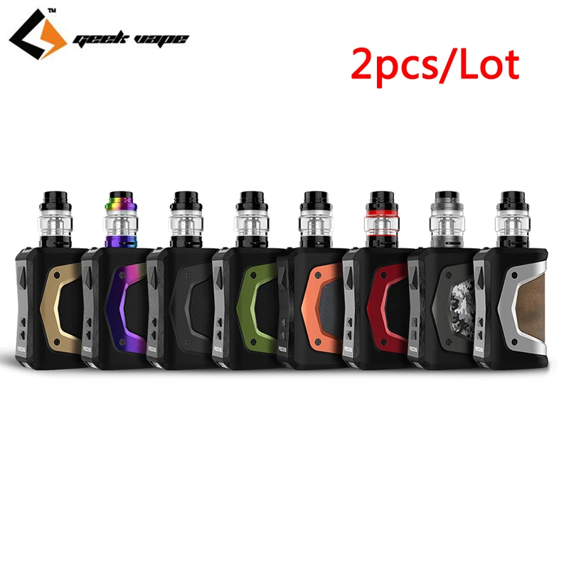 

2Pcs/Lot Geekvape Aegis X Kit 200W Aesgix X Box Mod Waterproof 5.5ml Cerberus Tank Vaporizer VS Aegis Solo Electronic Cigarette
