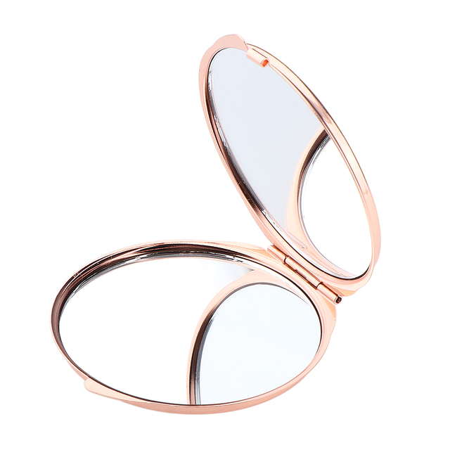Makeup Mirror Cosmetic Magnifying Make Up Mirror for Purse and Travel Bag