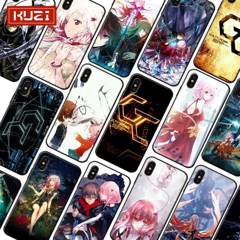 ギルティクラウン電話ケース Iphone 11 11 プロ 11 プロマックス 2019 ソフトシリコンカバー Fitted Cases Aliexpress
