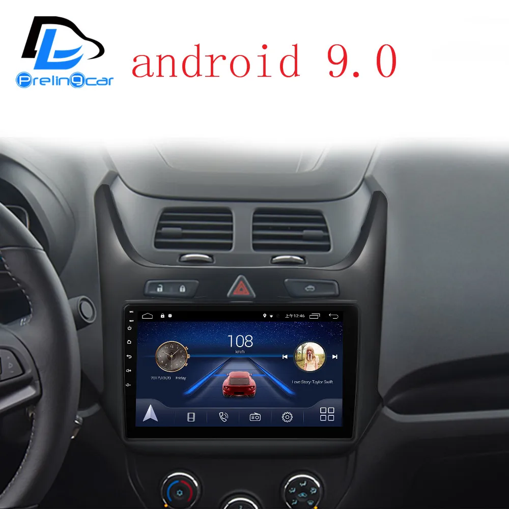 4G Lte Android 9,0 gps Мультимедийная навигационная система для Chevrolet cobalt 17 18 автомобильный dvd-плеер Подушка монитор подголовник радио