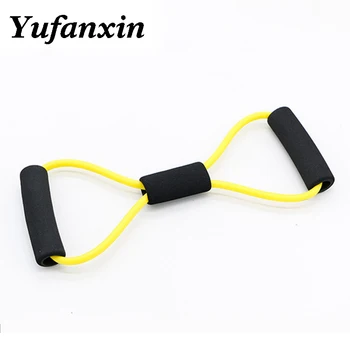 

8 Word Fitness Rope Resistance Bands Rubber Bands for Fitness Elastic Band Fitness Equipment Expander Workout Gym Exercise Train