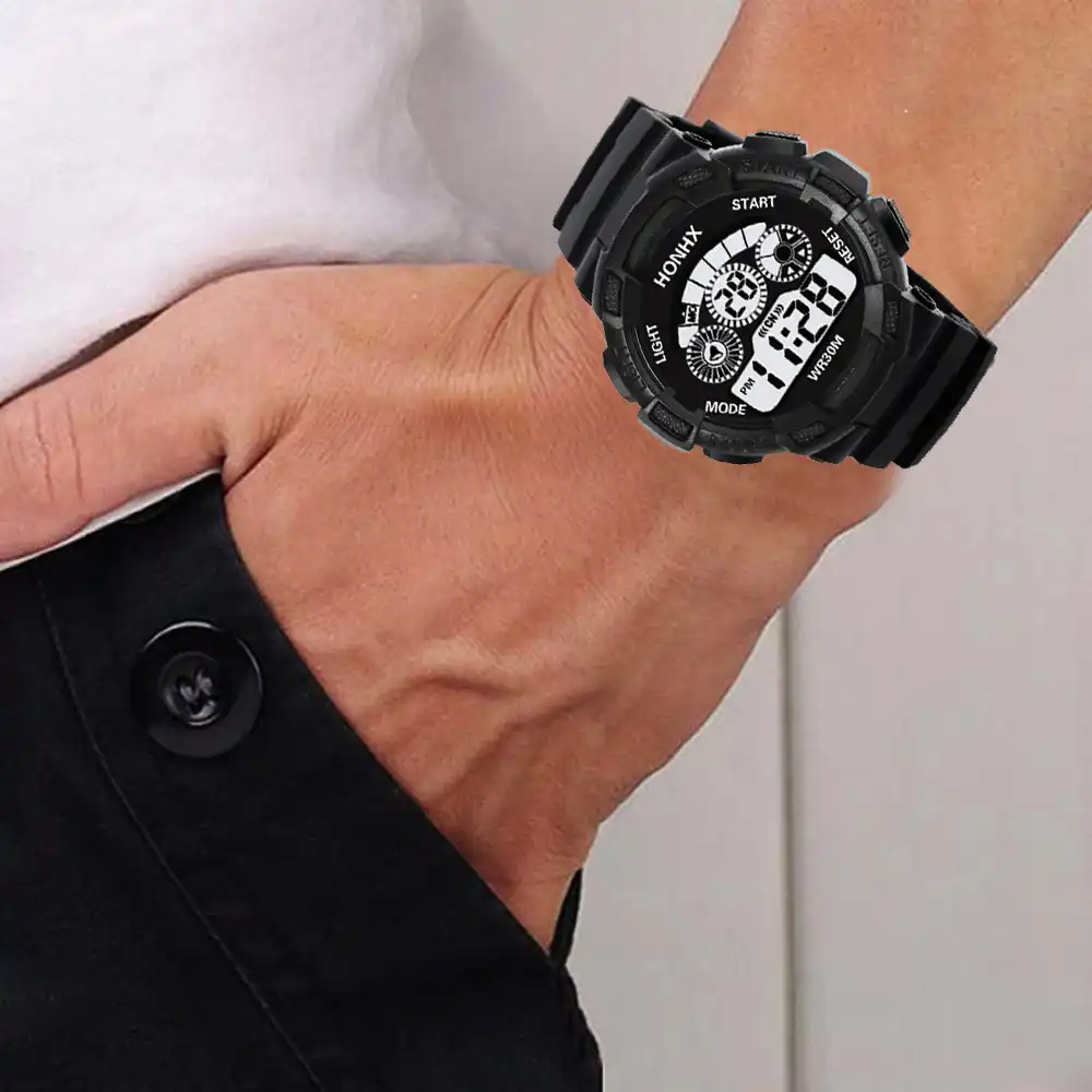 honhx mens sports digital watches male military