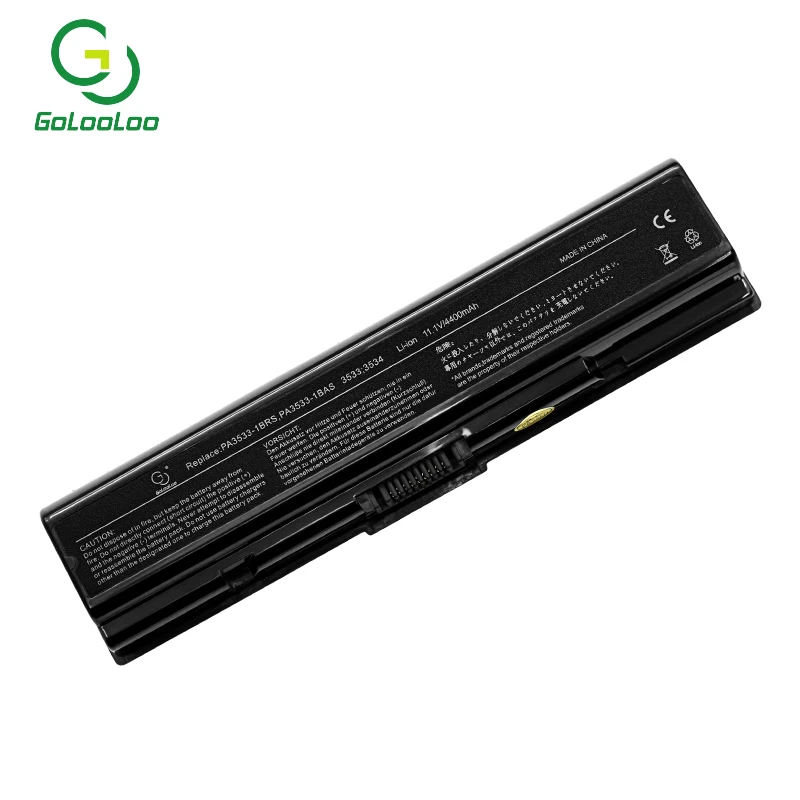 Gololoo 6 ячеек Аккумулятор для ноутбука Toshiba Satellite L450D L500 L500D L505 L505D L550 L550D L555 L555D M200 M205