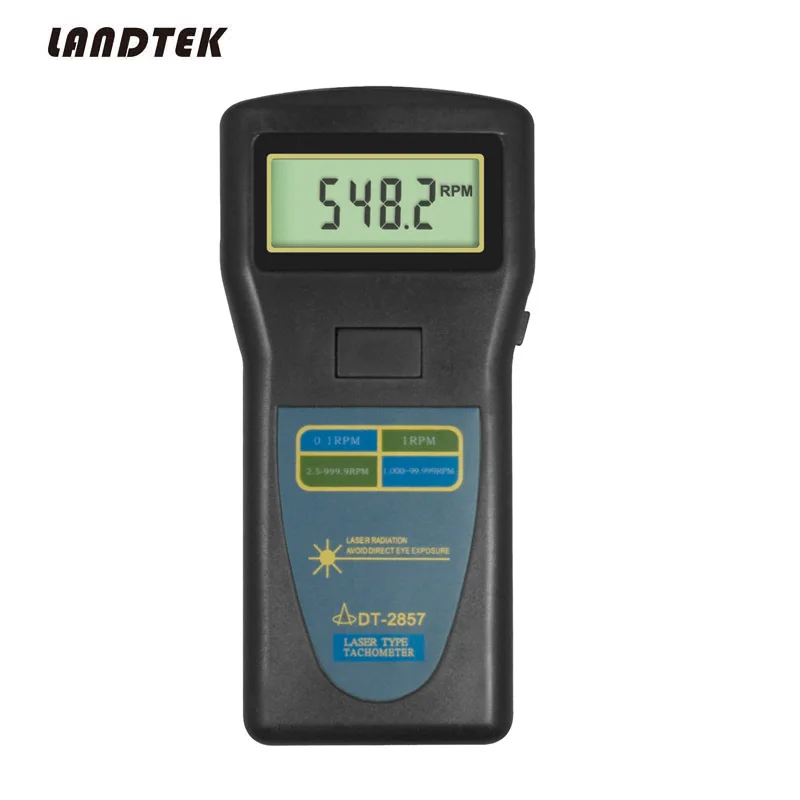 Лазерный Тип DT-2857 цифровой тахометр фото контакт rpm DT2857 высокое разрешение