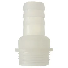 19mm Thru Hull Fitting White Joint Durable Plastic Accessories Boat Yacht Repair Hose Practical Marine Tool Bilge Pump Connector