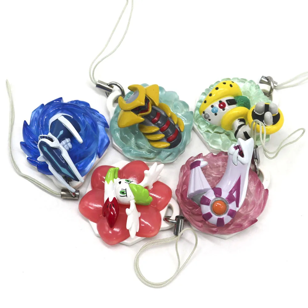 

Original Takara Tomy Keychain Pokemon Doll Japan Anime Giratina Regigigas Dialga EX Cute Action Figures Toys for Children