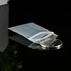 TETP 100Pcs 20Wires Mini Clear Ziplock Plastic Bags Small Jewelry Retail Accessory Storage Packaging Supplies Reclosable Thicken 3
