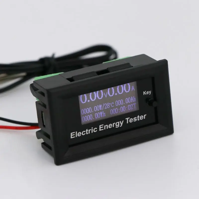 DC120V 20A цифровой вольтметр постоянного тока измеритель напряжения ЖК дисплей