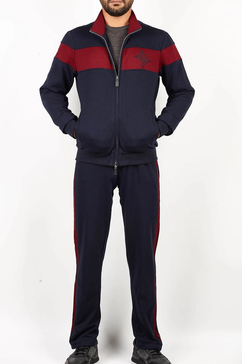 Набор спортивной одежды BILLIONAIRE для мужчин Зима Новая мода толстый хлопок Вышивка Повседневная С Капюшоном Удобная M-4XL - Цвет: Blue