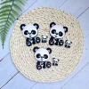 1PCS BPA Free Panda Silicone Teethers Food Grade Animal Baby Teething beads Gift Chewing Toddler Toys Rodent Accessories 6