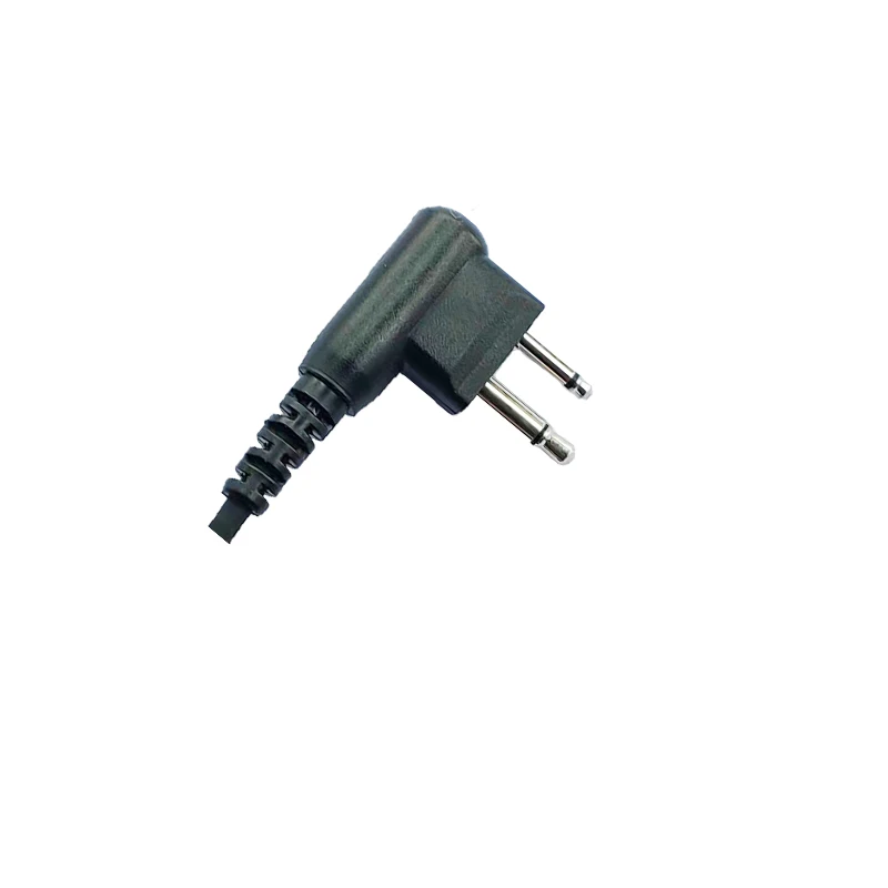 Walkie Talkie Throat Mic Microphone Earpiece Headset For Motorola CP040 EP450 CP200 2 PINS