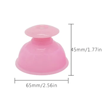 

1pc Silicone Massage Cup Vacuum Cups Therapy Anti-cellulite Traditional Healthy Products