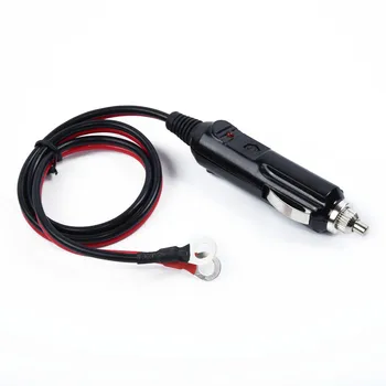 

Universal 12v Heavy Duty 15A Male Plug Wire Cigarette Lighter Adapter Power Supply Cord Car Accessories 2020 New