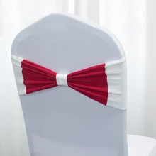 10 шт. пояс для стула, свадебное кресло, растягивающиеся ленты для стула, пояс для свадьбы, вечеринки, дня рождения, банкета, прочное украшение для дома в отеле