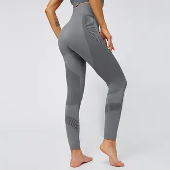 

Women Seamless Leggings High Waist Workout Jeggings Feamless High Quality Solid Exercise Legging Peach Heart Women Pant