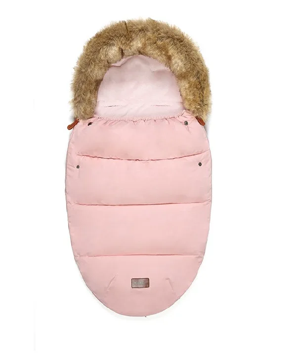 Детский спальный мешок для младенцев, зимний спальный мешок для коляски, плотный теплый конверт для коляски, спальные мешки, детский спальный мешок, От 1 до 3 лет - Цвет: pink