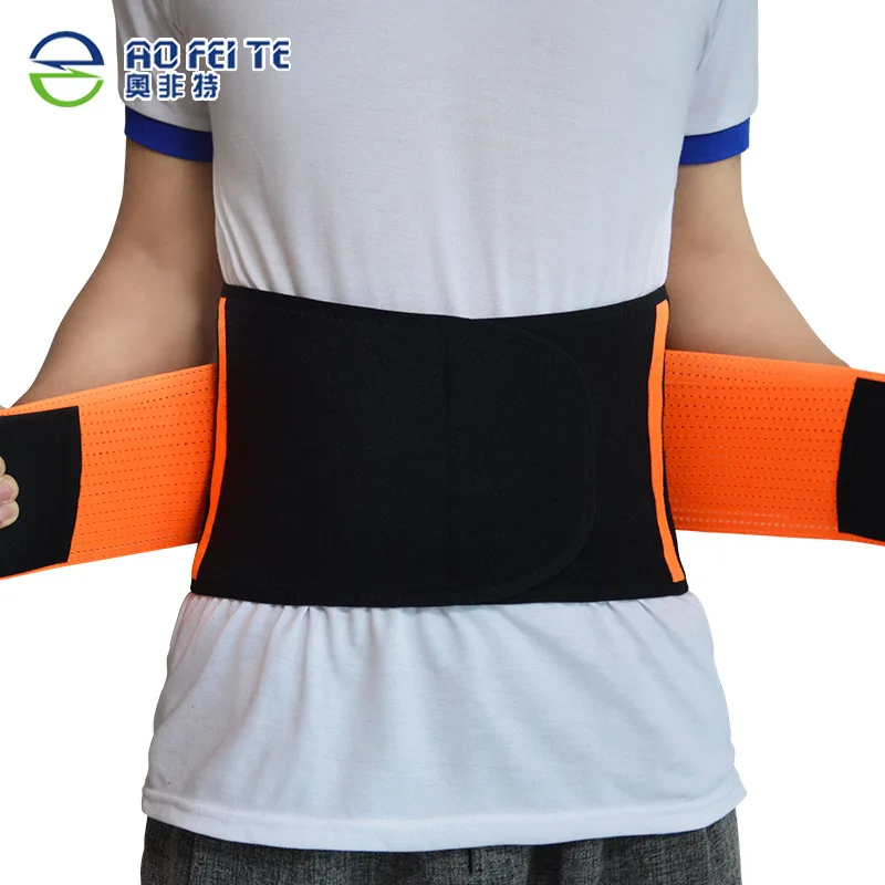 

New Style Color OK Cloth Waist Fixed Waist Supporter Sports Fitness Waist Support Aofeite