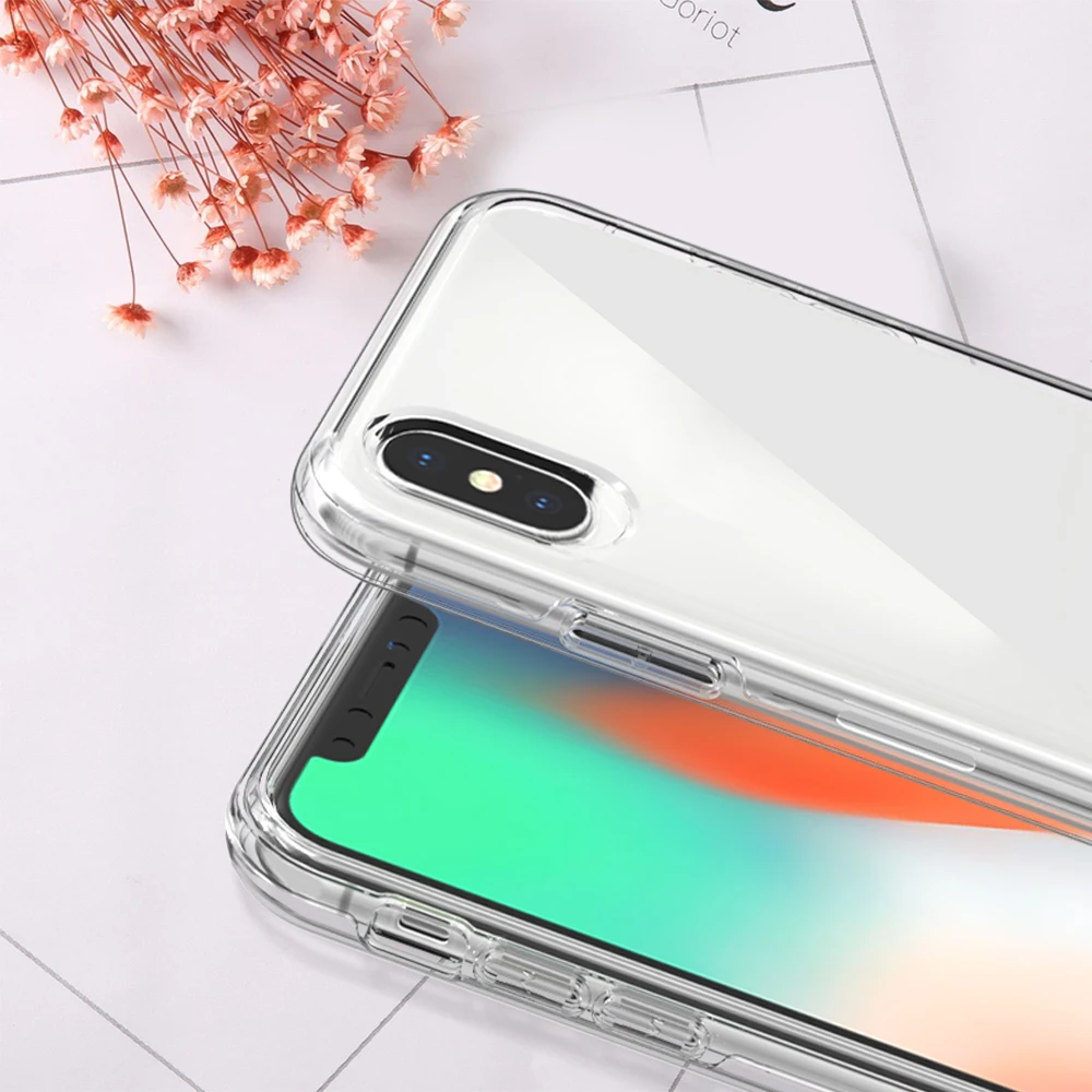 Transparent For Samsung Galaxy Note 10 10 5G Case Soft TPU Hard PC For Samsung Galaxy 1