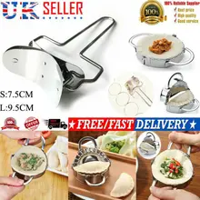 Stainless Steel Dumpling Maker Wraper Dough Cutter Ravioli Dumpling Mould Meat Pie Pasty Maker Mold Presser Kitchen Gadget Tool
