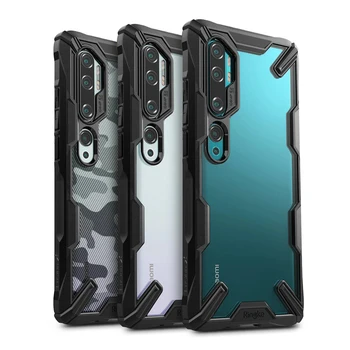 

Ringke Fusion-X for Xiaomi CC9 Pro Case Transparent Hard PC Back Soft TPU Frame for Mi Note 10 (Note 10 Pro) Cover