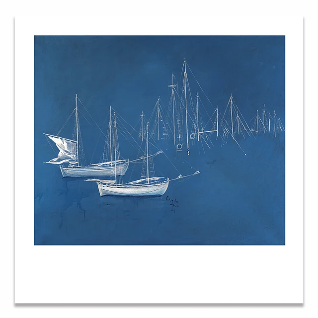NHDARC Canvas Giclee Print Poster Painting Scenery Landscape Wall Pictures Art for Living Room Home Decor Square ARC00897 k