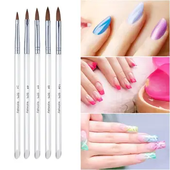 

Nail Art Painting Liner Pen Acrylic Handle UV Gel Manicure Drawing Brush
