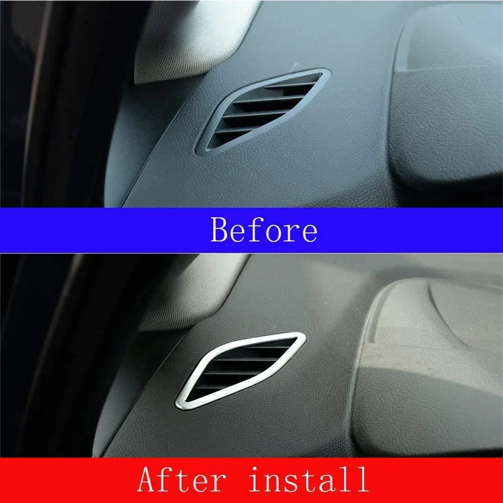 

ABS Plastic Dashboard AC Air Vent Outlet Frame Trim Cover For BMW 2 Series F45 F46 218i 220i 2015-2018 LHD Left Handle Driver