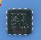 

100% NEW Free shipping 32 bit microcontroller of original ST LQFP-100 STM32F407VGT6 patch embedded chip