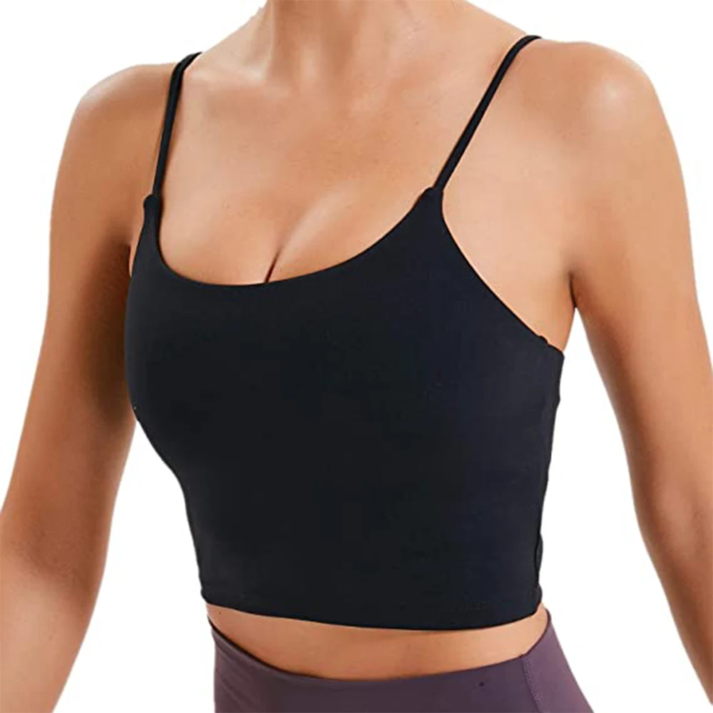 Black Sports Bra Crop Top Sport Bras Women Top Crop Sports Bra Crop