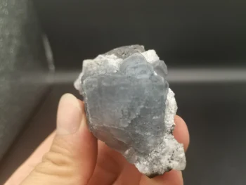 

Natural green blue fluorite, crystal mineral crystal specimen