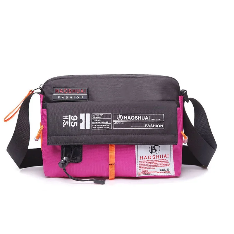 

New Style Sports & Leisure Men's Outdoor Waterproof Nylon Shoulder Bag Stylish Travel Bag
