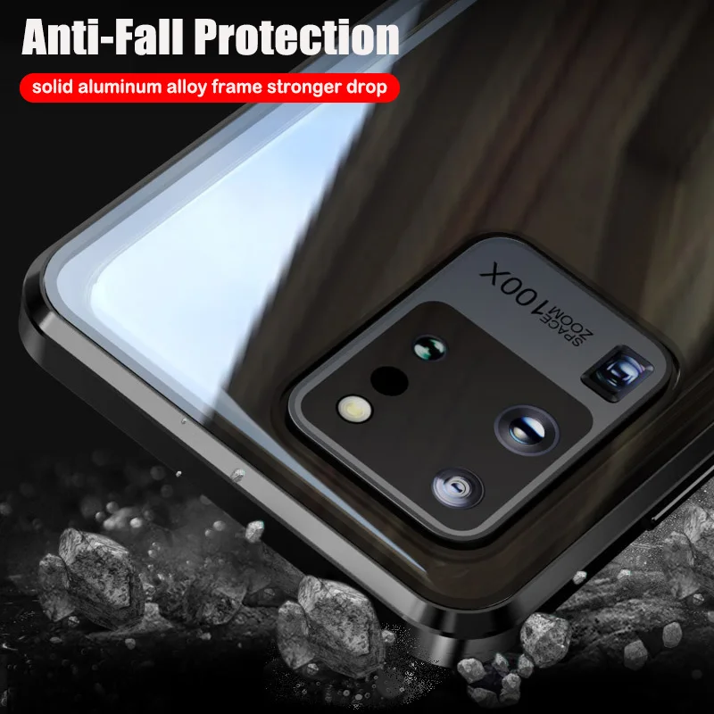 JONSNOW Magnetic Privacy Glass Case for Samsung S20 Ultra S10e S9 S8+ Note 9 Note 10 Pro A50 A71 Cases Protective Magnet Cover JONSNOW Magnetic Privacy Glass Case for Samsung S20 Ultra S10e S9 S8+ Note 9 Note 10 Pro A50 A71 Cases Protective Magnet Cover