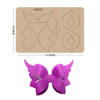 

bow wood moulds die cut Scrapbook DIY handmade crafts Making Decor Supplies Dies Template