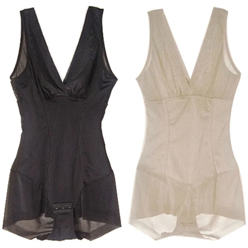 Бесшовное полностью бельё Формирующее фигуру женское нейлоновое нижнее белье для похудения
