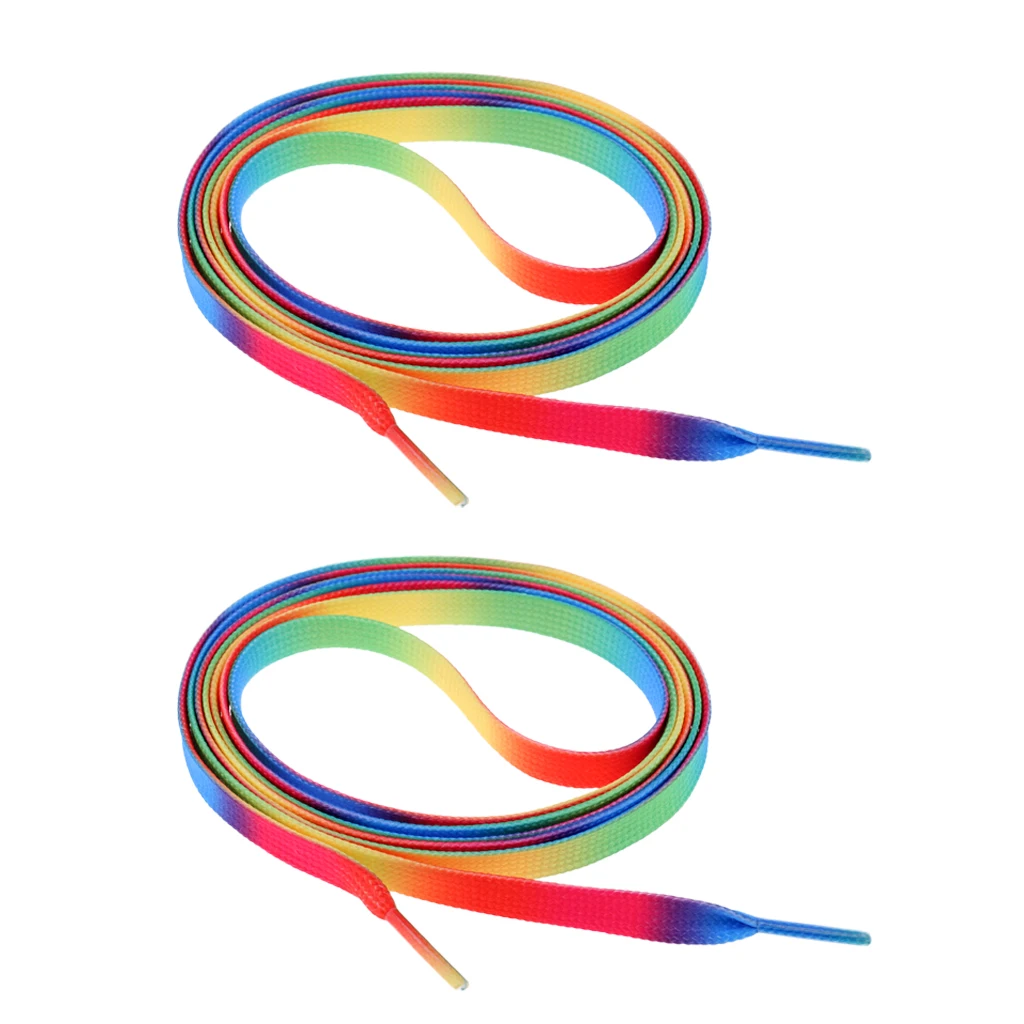 1 Pair Roller Skates Knitted Shoelace Strings Accessories for Hockey and Ice Skates Boots 1 Pair Roller Skates Knitted Shoelace Strings Accessories for Hockey and Ice Skates Boots