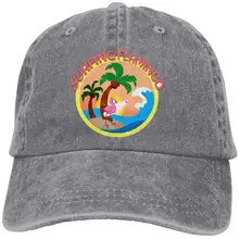 Бейсболка для серфинга в стиле унисекс с фламинго