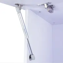 Мебельный шкаф опорный стержень 80N/100N Гидравлический пневматический газовый опорный стержень маленький татами дверной буферный телескопический стержень