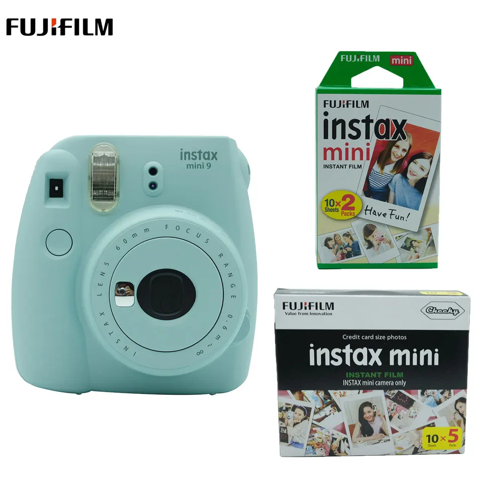 Фотокамера моментальной печати Fujifilm Fuji Instax Mini 9+ 20 50 листов Fujifilm Instax Mini 8/9, фотокамера моментальной печати Fujifilm Mini