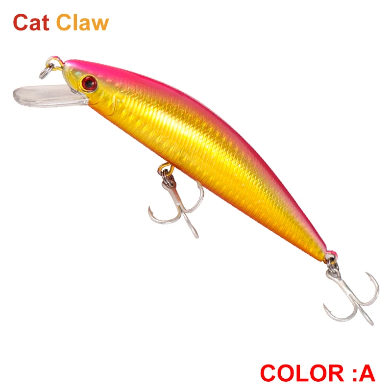 Cat Claw 37g 13cm Fishing Lure MINNOW Stick Bait Hard Bait Sea Bass Casting Super Shot Floating Trolling Wobblers Surface 405M