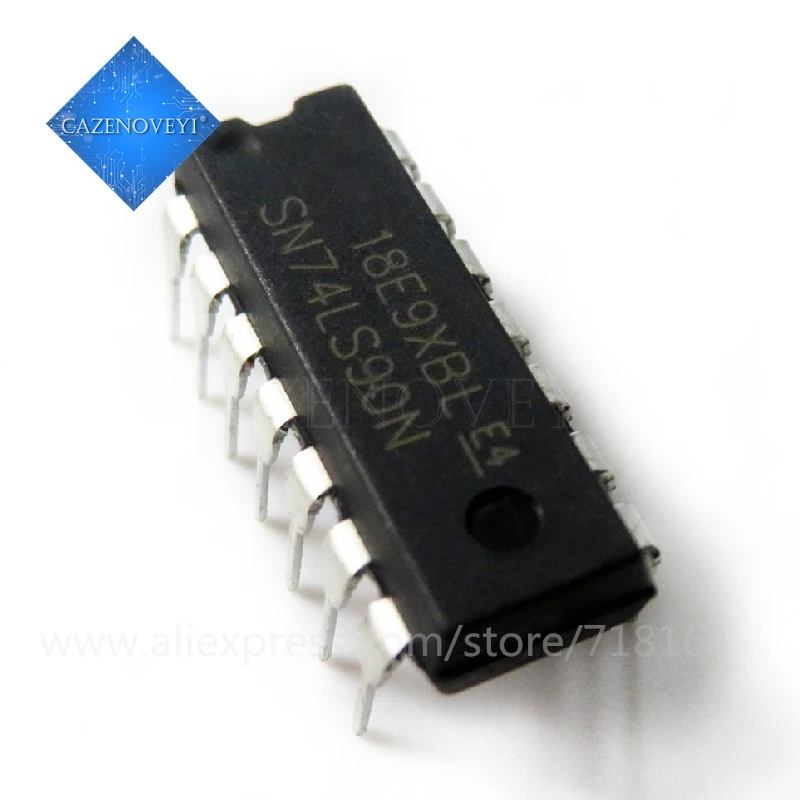 Acquista 10PCS SN74LS90N SN74LS90 74LS90 IC CONTATORE DECENNI DIP-14 SN 74LS90N Decenni Dividi Per 12 E Contatore Binario DIP14 In Italia A Partire Da 7.39 - Foto 11