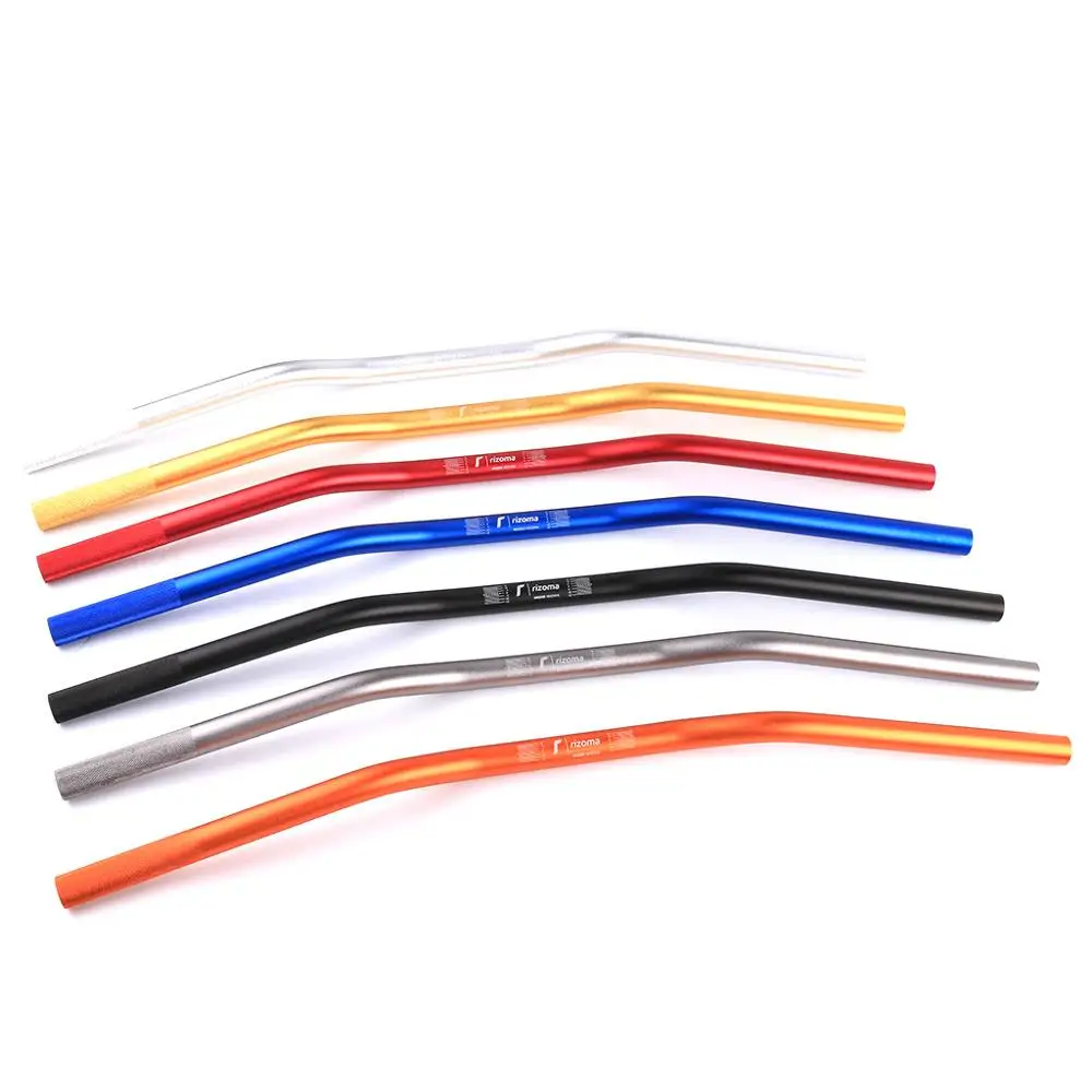

72cm 7/8 'Universal RIZOMA High Grip Handlebar CNC Aluminium Legierung Sandstrahlen Technologie Fertig Eloxieren Motorrad Lenker