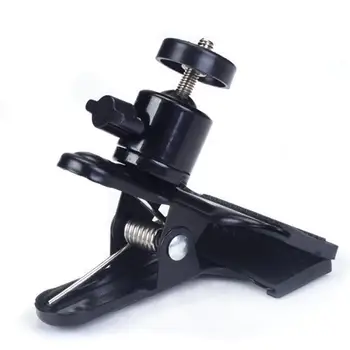

Multi-function Clip Clamp Holder Mount with Standard Ball Head 1/4 Screw The Ball Head Can Adjusted to Any Position