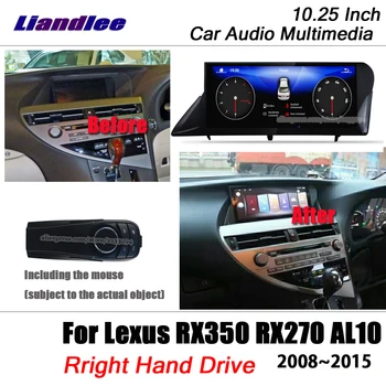 

Car Multimedia System For Lexus RX (AL10) 2008-2015 RX350 RX450h android carplay radio GPS Navigation Player HD Screen