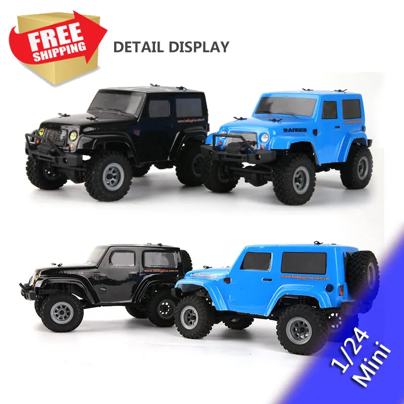 

Hobbyplus mini 1/24 2.4Ghz waterproof RC crawler RTR ready to run free shipping